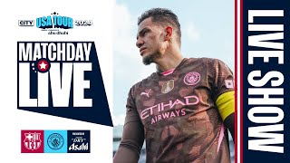 CITY FACE BARCELONA IN ORLANDO  MATCHDAY LIVE  Barcelona v City  USA Tour [upl. by Mikael653]