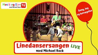 Linedansersangen  Børnesang  Kulturhuset Trekanten  Michael Back [upl. by Pejsach]