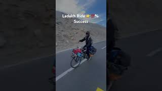 Ladakh cycle red hundred percent completed allindiatouroncycle travelblog mountains leh Ladakh [upl. by Wolliw801]