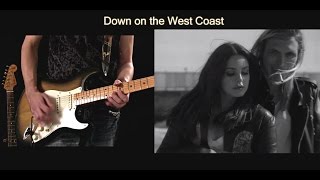 Lana Del Rey  West Coast Guitar Cover and Solo  with Lyrics [upl. by Onitram]