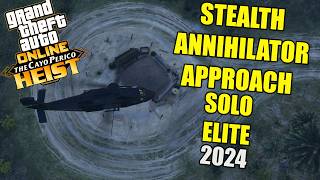 GTA Online Cayo Perico Heist Updated Stealth Annihilator Approach SOLO GUIDE 2024 [upl. by Paige]