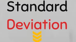 Standard deviation in oneminute statistics maths sigma [upl. by Suiramed]