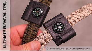 Gear QUICK Look  CRKT AddOn Paracord Braclet Survival Tools  SHOT Show [upl. by Vilhelmina735]