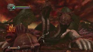 Dantes Inferno  Cerberus Gluttony Boss Battle HD 720p [upl. by Trstram]