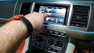 Aftermarket Android Auto install 2013 Jaguar XF [upl. by Harry]