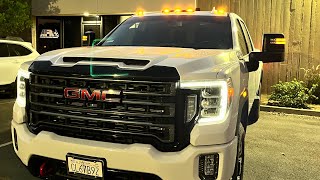 2023 GMC 2500 HD cab lights installation ￼ [upl. by Ysabel236]