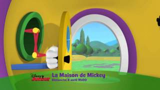 Disney Junior  La Maison de Mickey la chasse aux oeufs de Pâques  Dimanche 8 Avril à 9H00 [upl. by Keynes542]