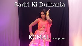 Badri Ki Dulhaniya Dance Choreography  Komal Nagpuri Video Songs  Bollywood Dance Steps [upl. by Rabin]