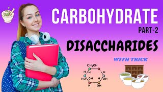 DISACCHARIDES WITH TRICK  CARBOHYDRATEDPHARMA EXIT EXAM SPECIAL [upl. by Ttik]