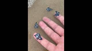 Glaucus atlanticus release dangerous venomous beautiful fishing beach [upl. by Nerta]