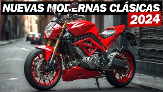 Las 7 nuevas motos Clásicas Modernas para 2024 [upl. by Orabelle]