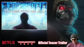 NETFLIX  TERMINATOR ZERO Official Teaser  Reaction [upl. by Magocsi]