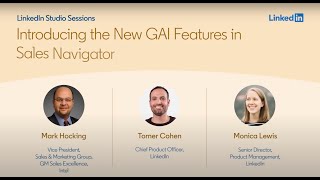 Introducing the New GAI Features in Sales Navigator [upl. by Louls]