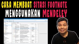 CARA MEMBUAT SITASI FOOTNOTE DI MENDELEY [upl. by Ahsaz]