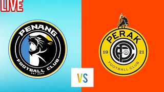 Malaysian Super League live 2024  Perak FC vs Penang FC [upl. by Richma]