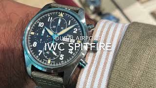 IWC Spitfire in Dubai airport [upl. by Stargell]