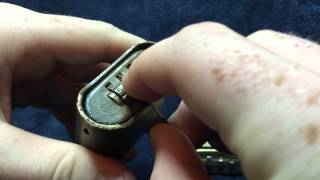 How To Open Master Lock 175 In 2 Seconds JKit  Tool Link In Description [upl. by Gasser692]