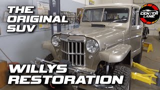 Willys Jeep Restoration  The Original SUV [upl. by Htur]