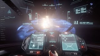 Star Citizen Fleet Battle  Hammerheads vs Redeemer and Retaliators [upl. by Geerts]