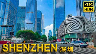 Drive in China and drive around the worlds fastest growing city  Shenzhen  4K HDR [upl. by Korwin889]