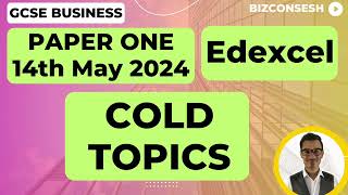 Cold Topics for Paper 1  Edexcel GCSE Business [upl. by Atiran]