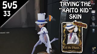 Trying the new seer skin quotKaito Kidquot [upl. by Novahs]