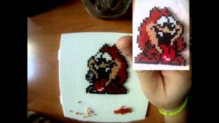 Demonio de Tasmania Hama beads mini [upl. by Kasevich]