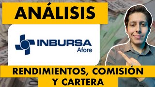 AFORE INBURSA ¿CONVIENE ¿CUÁNTO GANA ¿CUÁNTO COBRA [upl. by Lacie]