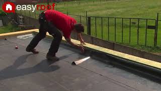 EPDM plat dak zelf plaatsen met Easyroof [upl. by Melnick]