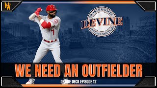 The Padres NEED Outfielders Michael Lorenzen Rumors Devine Deck Ep 12 [upl. by Retrac522]