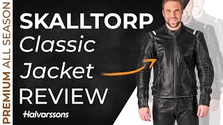 Halvarssons Skalltorp  Best vintage leather motorcycle jacket [upl. by Remark121]