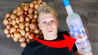 MIJN EIGEN VODKA MAKEN VAN AARDAPPELEN [upl. by Ettevey522]