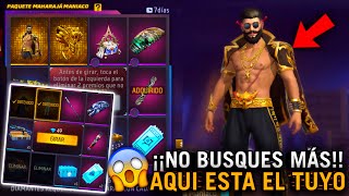 🔥PATRONES Como SACAR SKIN MAHARAJA MANIACO a 9 DIAMANTES RULETA MAGICA 🤯Agenda Semanal free fire [upl. by Akirat]