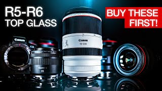 CANON R5 R6 R  BEST RF LENSES TO BUY FIRST  Buying Guide [upl. by Gentes342]