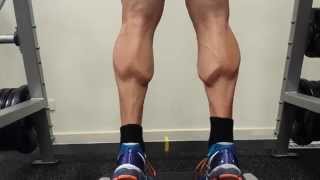 BIG MASSIVE CALVES  Standing Calve Raises  by Benedikt Hülsbusch [upl. by Filbert]