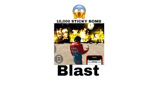 I Blast the Police Station with Sticky Bombs In Indian Bikes Driving 3D 💥 PREANSH shortsviral [upl. by Brentt]