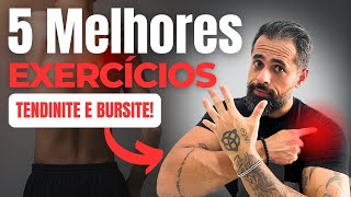 🚨INÉDITO🚨 5 MELHORES EXERCÍCIOS PARA FAZER EM CASA QUEM TEM TENDINITE E BURSITE DE OMBRO [upl. by Trotter]