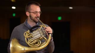 What does a French horn sound like Scale [upl. by Astra]