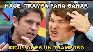 KICILLOF ES UN TRAMPOSO  RUCCKAUF DESCUBRE LA TRAMPA QUE QUIERE HACER EN LAS PROXIMAS ELECCIONES [upl. by Scherman]