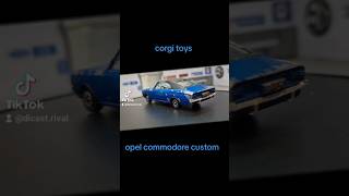 Corgi toys opel commodore A Coupe diecast restoration custom renovation build corgitoys diecast [upl. by Ynabla]