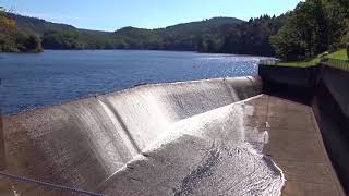 Staustufe Staudamm Rursee Obersee Nationalpark Eifel Sommer 2017 [upl. by Diaz]