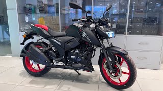 2024 New Tvs Apache RTR 160 4v Dual ABS Special Edition Full Black Review In Hindi 🖤 [upl. by Nehemiah]