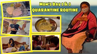 My Mom’s Day 2 amp 3 Quarantine Routine😔 SPURTHI VLOGS [upl. by Bettencourt]