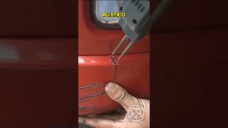 Como Reparar Piezas Plasticas soldadora de plastico mecanicaautomotriz mecanicas tips [upl. by Yeruoc835]