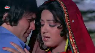 Parbat Ke Peeche Chambe Da Gaanv 4K Song  LataKishore Romantic Song  Rajesh Khanna Hema Malini [upl. by Gerlac]