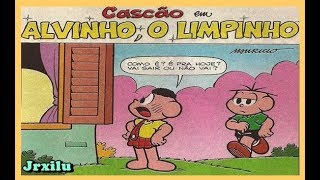 Cascão  Alvinho O limpinho  Gibis Quadrinhos Turma da Mônica [upl. by Neggem]