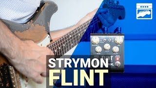 Strymon Flint Tremolo and Reverb Guitar Effect Pedal  My favorite reverb [upl. by Noffets]