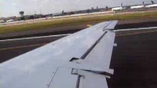 Continental 2450 Takeoff From Newark EWR [upl. by Ariaet]