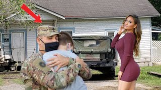 100 Most Emotional Soldiers Coming Home Surprise 2023 Caught on camera  Military Coming Home 139 [upl. by Eigla]