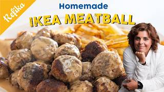 Homemade IKEA Swedish Meatballs Recipe  Perfect Recipe for Swedish Comfort Food😍 [upl. by Littlejohn]